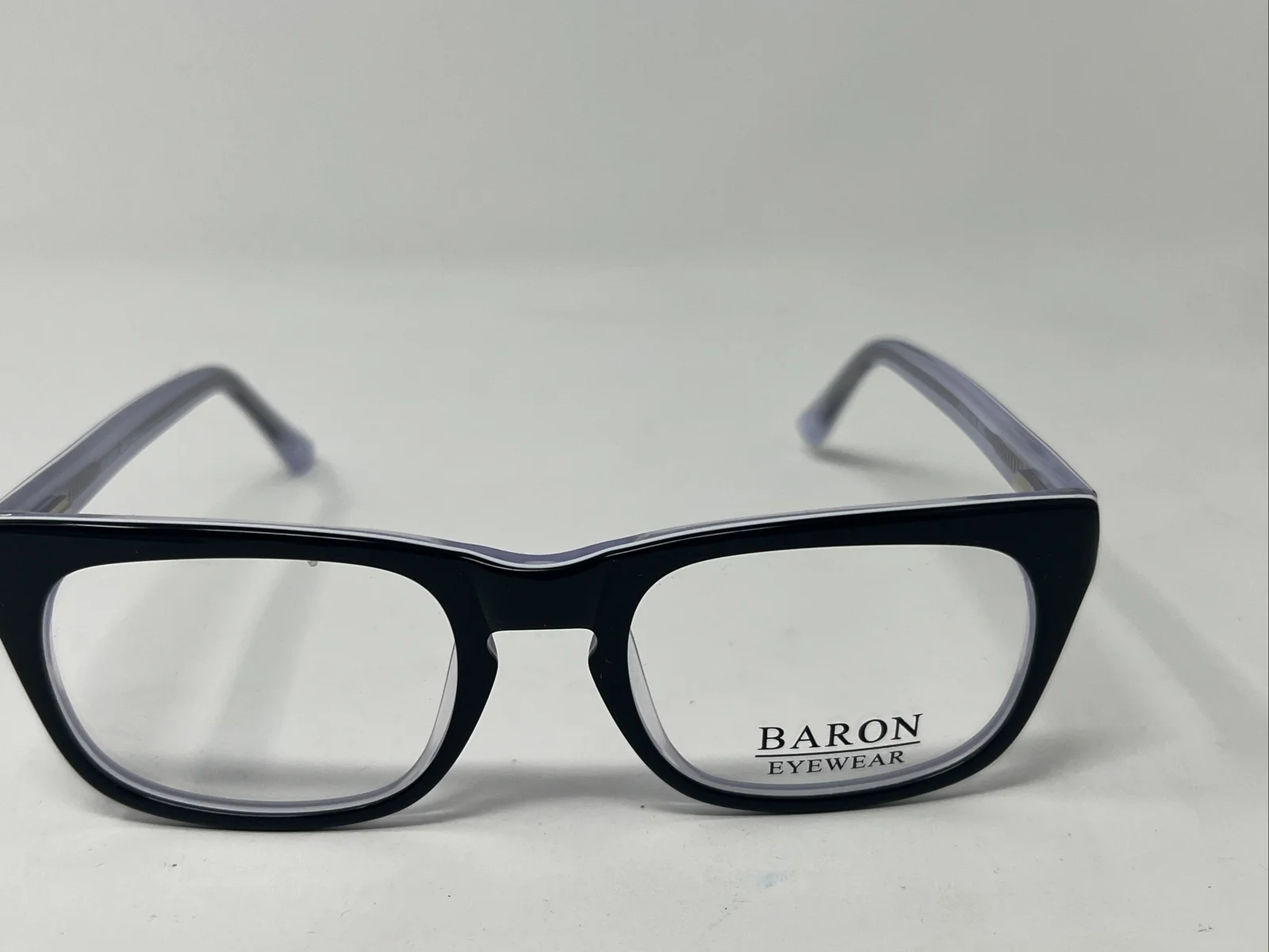 BARON EYEWEAR 50/20 140 blk/purple BZ47 womens eyeglass frames O15