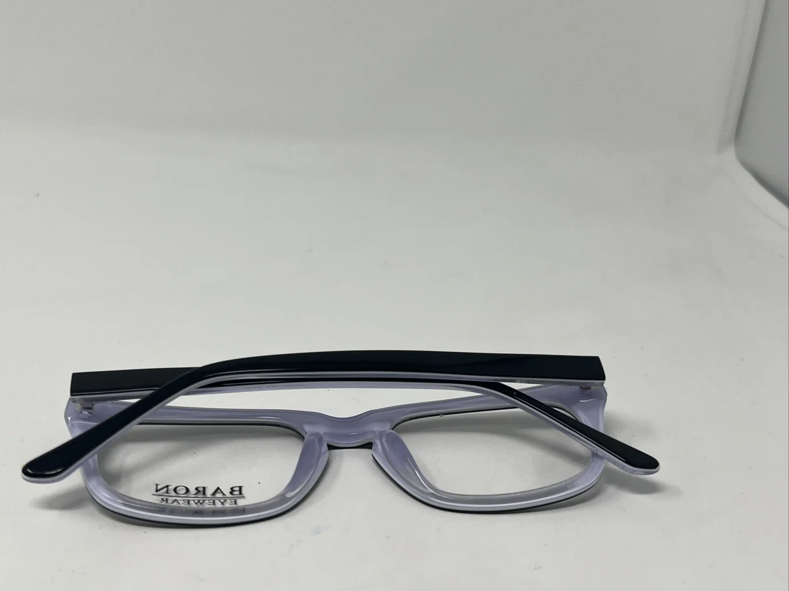 BARON EYEWEAR 50/20 140 blk/purple BZ47 womens eyeglass frames O15 2